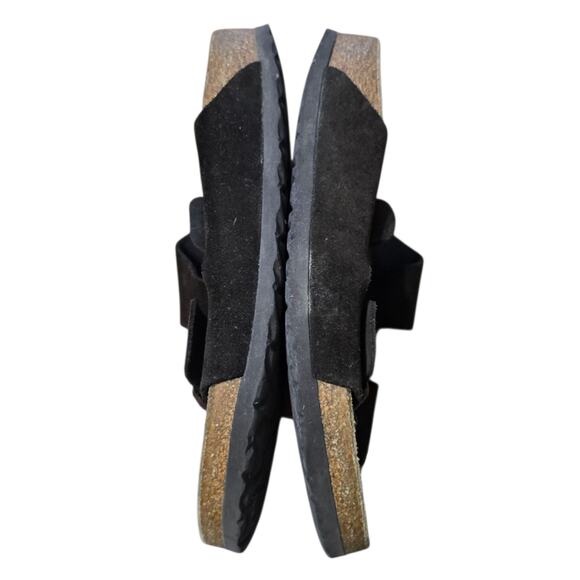 Birkenstocks Arizona suede leather brown size 40 9 9.5 women's 7 7.5 mens - Picture 5 of 7